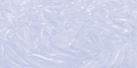 Fototapeta premium Frozen blue crumpled paper texture with ice crystal pattern on a winter glass surface