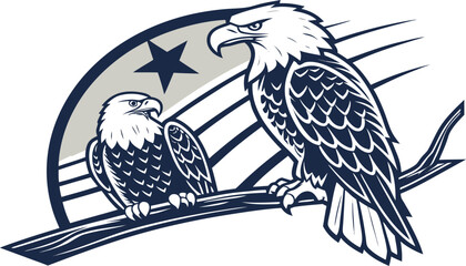 eagle in the form of an eagle