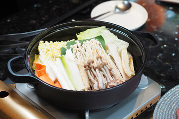 Sukiyaki set