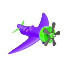 3d render icon object composition