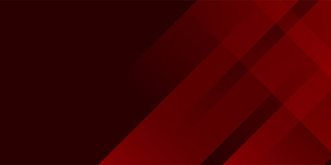 Fototapeta premium Red line with white architecture futuristic background minimal concept vector illustration subtle design.