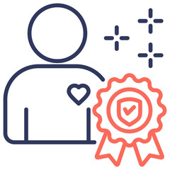 Authenticity Dual Tone Icon