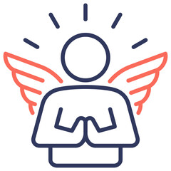 Humility Dual Tone Icon