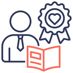 Expert Dual Tone Icon