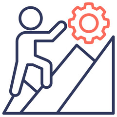 Challenge Dual Tone Icon