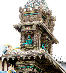 torre dedicada al dios mono hindú