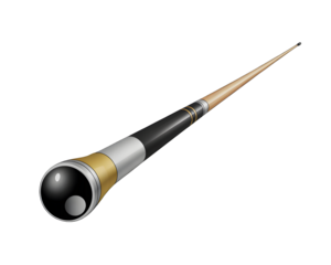 Professional billiard cue stick for precision shots, perfect for game rooms, sports bars, and competitive play, bringing classic entertainment