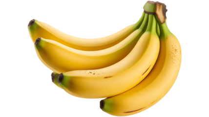 Fresh vibrant bananas for healthy eating and delicious smoothies, a potassium-rich fruit perfect for breakfast or snacks to boost your energy naturally