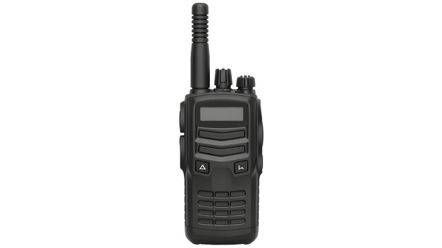 Rugged two-way radio for reliable communication in demanding environments, ideal for security, construction, event management, and outdoor adventures