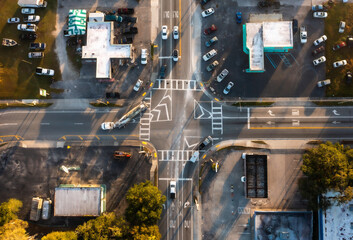 Morning time intersection 