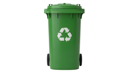 Go green with a fresh green recycle bin, an essential for every eco-conscious home or business aiming for a sustainable future today