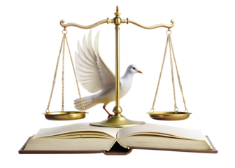 golden scales of justice