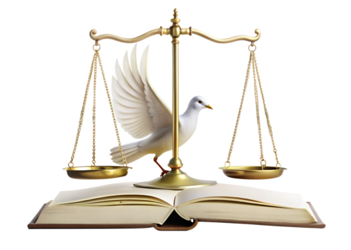 golden scales of justice