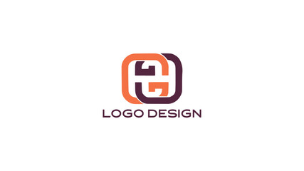 Fototapeta premium Double GG letter logo design for stylish branding and elegant professional identity