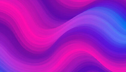 Abstract fluid gradient background with vibrant neon pink