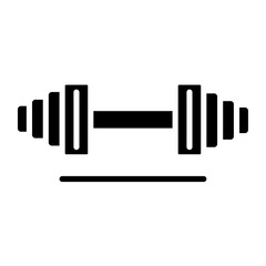 Dumbbell Vector Icon