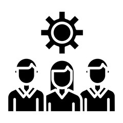 Management Vector Icon