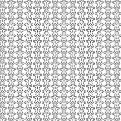 Gingerbread Man Pattern: Seamless Holiday Background