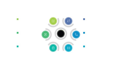Professional Service Delivery Processes Infographic Presentation 