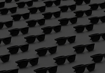 Modern sunglasses pattern design for fashion brand promotion, sleek eyewear aesthetic, summer style inspiration, trendy accessory for luxury marketing