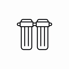 water pipe controller icon sign vector