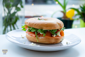 Salmon Bagel