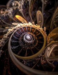 Intricate spiral design