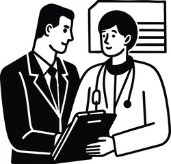 Abstract geometric pattern with dynamic circles and lines isolated on transparent background