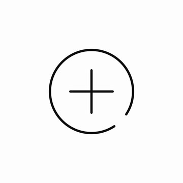 add item icon sign vector