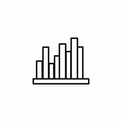 election charts icon sign vector