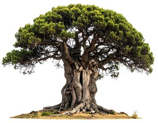 Ancient gnarled tree