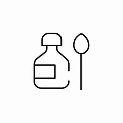 medical swab icon sign vector