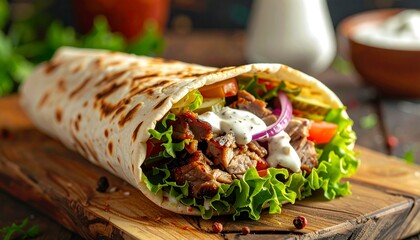 Delicious Turkish Wrap