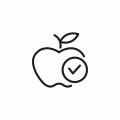 diet application complete icon sign vector