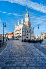 Obraz premium Old Market Square - Poznań, Poland