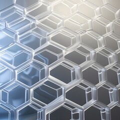 blue hexagonal background