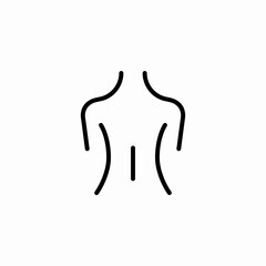 abdomen health icon sign vector