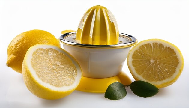 lemon squeezer isolated on background