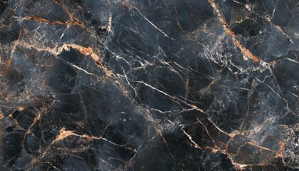 The image shows a high-resolution close-up of dark marble with contrasting gold and white veining throughout the stone's surface.