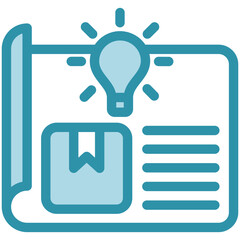 Vision Icon, Mini Illustration Relate To Capital Market, Market Research. Use For Modern Concept, Ui, Ux Web And App Development.