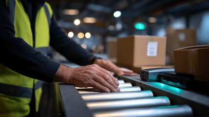 Energetic Musician Performing on Keyboard in Industrial Warehouse Setting with Raw Aesthetic and Creative Atmosphere Capturing the Spirit of Performance