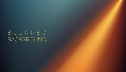 horizontal wide multicolored blurred background - A ray of light in the darkness.