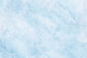 Obraz premium Smooth light blue marbled surface creates a serene background ideal for various artistic and design applications in contemporary settings