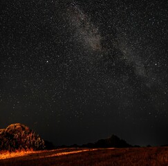 starry night sky