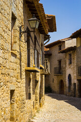 Mirambel medieval streets, Teruel, Spain