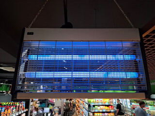 Electric insecticide insect killer, effective UV lamp trap in shop