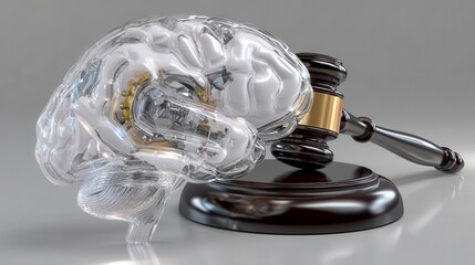 Brain Injury Lawsuit, Mental Health, Legal Gavel, Cognitive