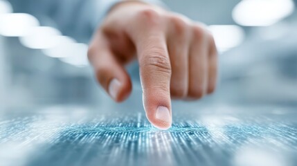 Fingerprint Scan, Security, Biometrics, Technology, Digital ID