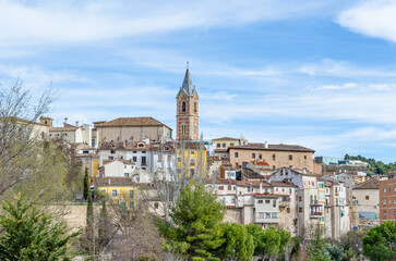 Obraz premium Architecture in the old town of Cuenca, Spain