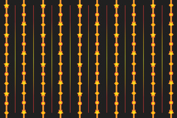 Elegant Black and Gold Star Background, Modern Abstract Luxury Design